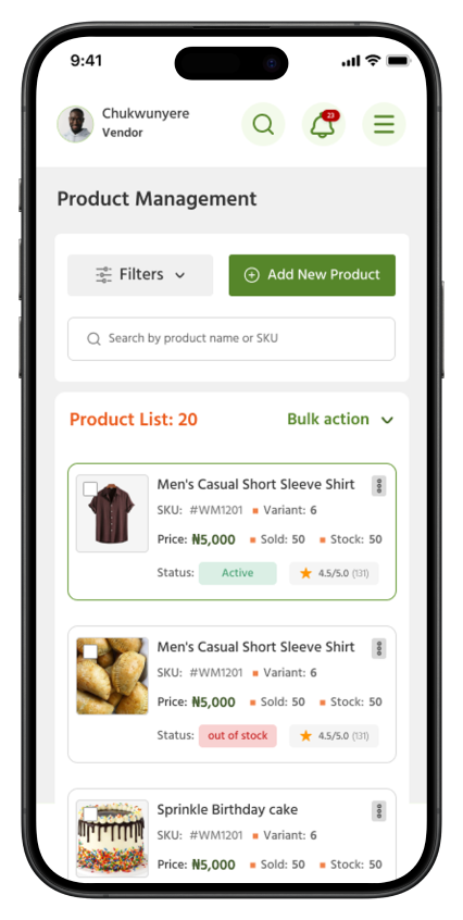 List Your Items